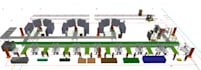 do  abb, kuka ,plc programming, and make 3d manufacturing simulation