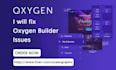 resolve oxygen builder wordpress issues