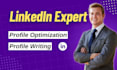 create, manage, write, and optimize linkedin profile with content and design