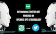 create a fully automated ai twitter bot with gpt3