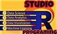 do data science, machine learning, data analysis in rstudio, r programming