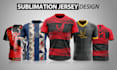 do sports t shirt design, graphic t shirt design and sublimation design