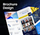 design flyers, bifold and trifold brochures, and pamphlets