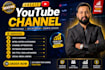 create and setup youtube channel