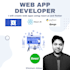 create web apps using react js and flutter