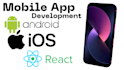 develop IOS android  mobile app with web applications using react native