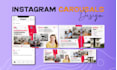 design instagram reels, carousel posts, and story for social media