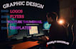 do making youtube thumbnail,logo design,templates