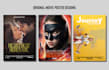 design a premium movie poster and film poster