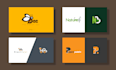 create professional minimalist logo branding for your business