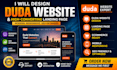 design professional duda website and landing page