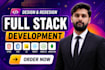 build website, website development, front end developer
