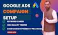setup and manage your google ads adwords PPC search compaign