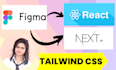 convert figma to responsive next js or react js website with tailwind CSS