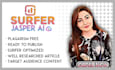 write surfer seo optimized articles with jasper