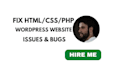fix php, html, css, jquery, and wordpress bugs, optimize website performance