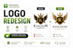 redesign, recreate, and vectorize your logo professionally