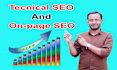 fix technical and on page SEO problems on your website
