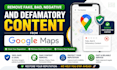remove fake bad negative google maps business reviews damaging reputation