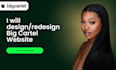 design or redesign big cartel website bigcommerce website