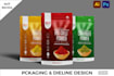 make pouch design, label design, product packaging design