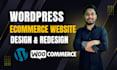 ecommerce website design, woocommerce website, wordpress ecommerce website