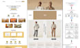 create modern website UI UX design