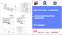 do blueprint,architectural house plan for city permit and construction