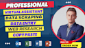 do web scraping ,email find,and fast data entry in low price