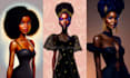 draw beautiful african american character illustration
