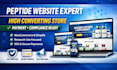 build peptide website, research peptide store, fda complaint peptide website