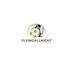 design a growing popularity football logo