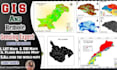 do maps using gis, machine learning deep learning analysis