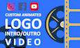 create custom animated logo