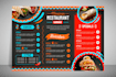 design restaurant menu and write recipes