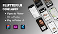 convert figma to flutter, design flutter apps, flutter UI, mobile app design