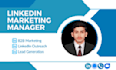do b2b linkedin lead generation, marketing manager and appointment setter