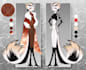make reference in helluva boss, hazbin hotel style