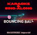 make a full HD bouncing ball or custom image karaoke lyrics video