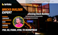 develop wordpress website with bricks from design or content