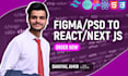 convert your figma to nextjs 13 and tailwindcss react js expert