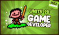 develop a unity 2d game for android, ios, pc and webgl