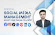 be your professional social media manager, monthly management