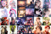 create unique anime style art images using ai with midjourney and dalle