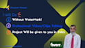 video editing clip editing photo customization
