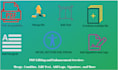 merge , remove page , edit text, add logo