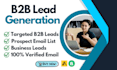 provide targeted b2b business lead generation for any business