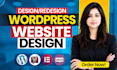 customize, redesign and fix your wordpress website