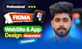 expert figma ui ux design website design ,saas,app design