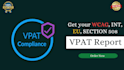 do ada, section 508, wcag audit and create vpat report